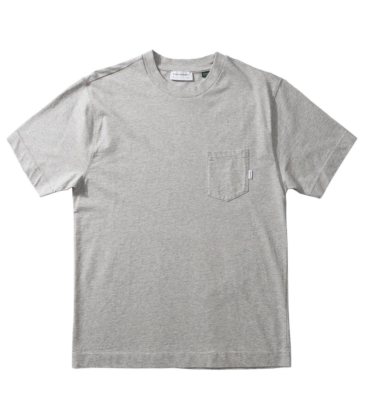 Edmmond Studios - Camiseta Pocket Core - Gris