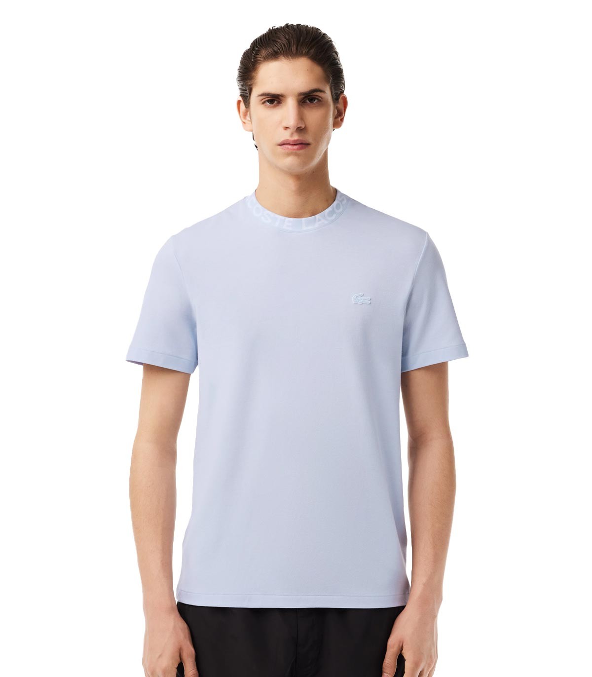 Lacoste - Camiseta en Piqué Ultraligero - Azul