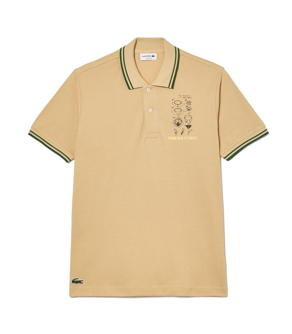 Lacoste - Polo L.12.12 Embroidered - Beige