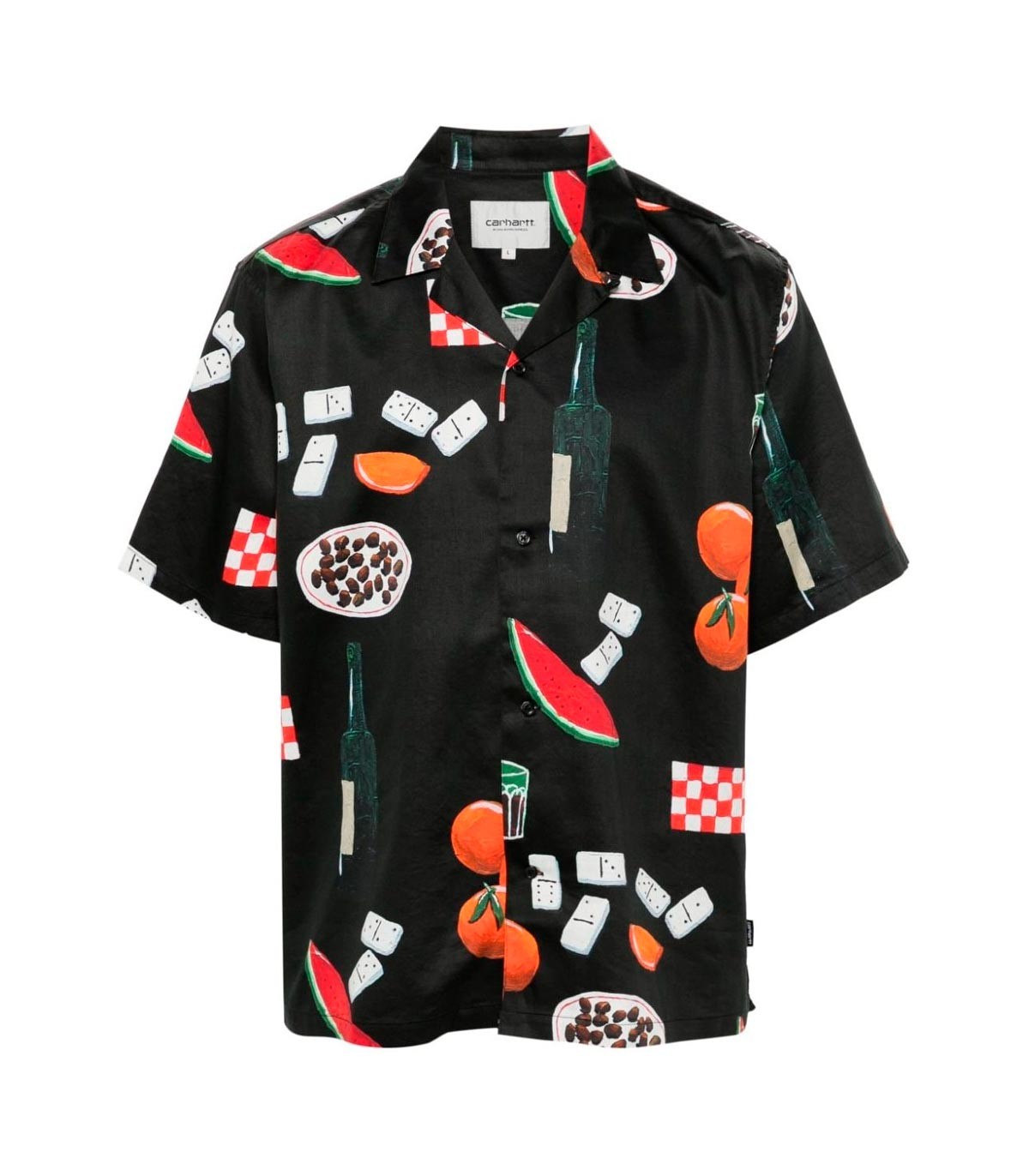 Carhartt Wip - Camisa Maria Dinner - Negro