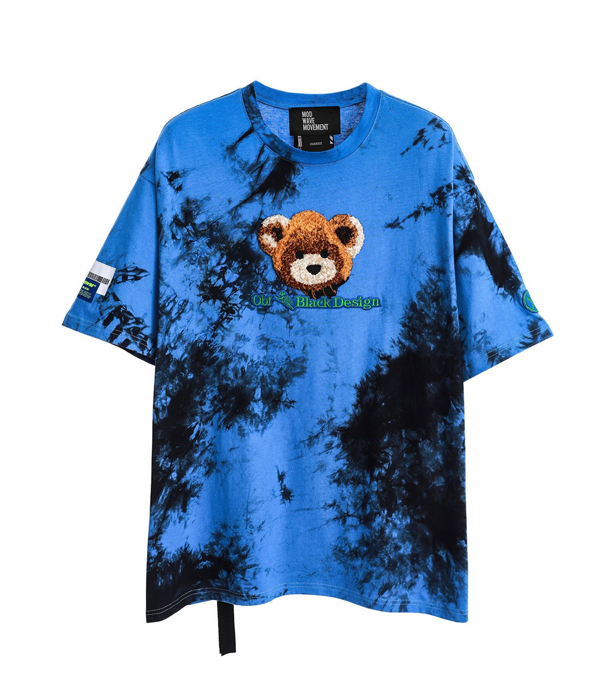 Mod Wave Movement - Camiseta Teddy Capsule - Azul