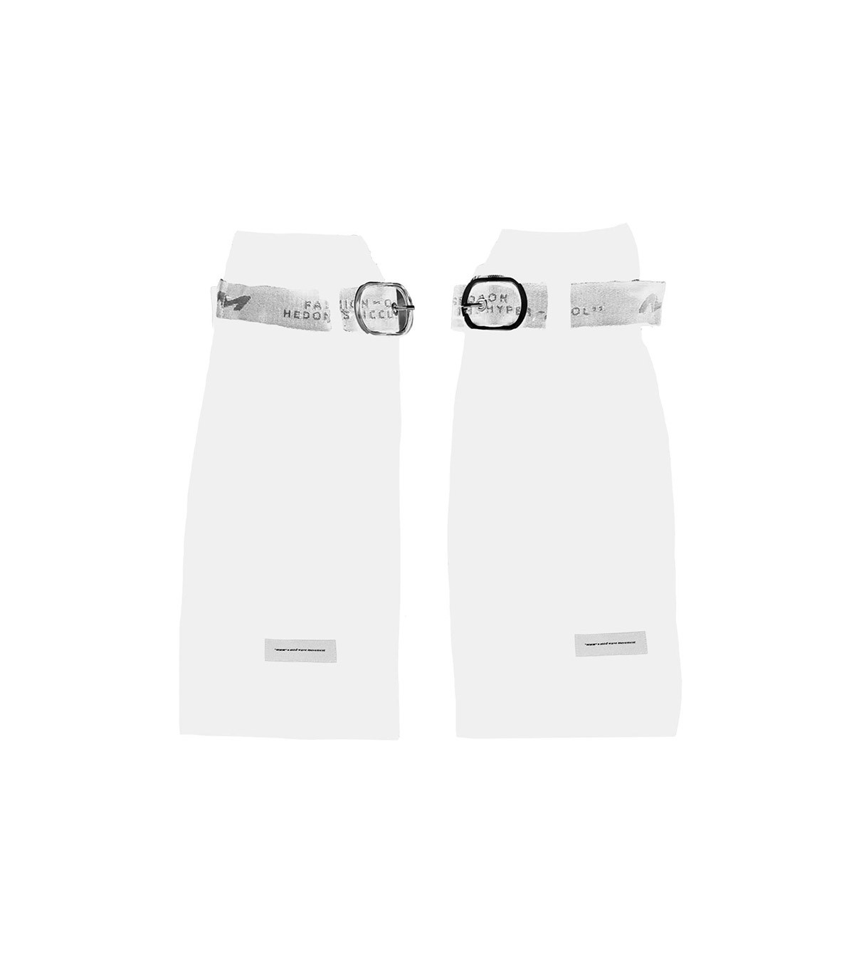 Mod Wave Movement - Calentadores Black Capsule - Blanco