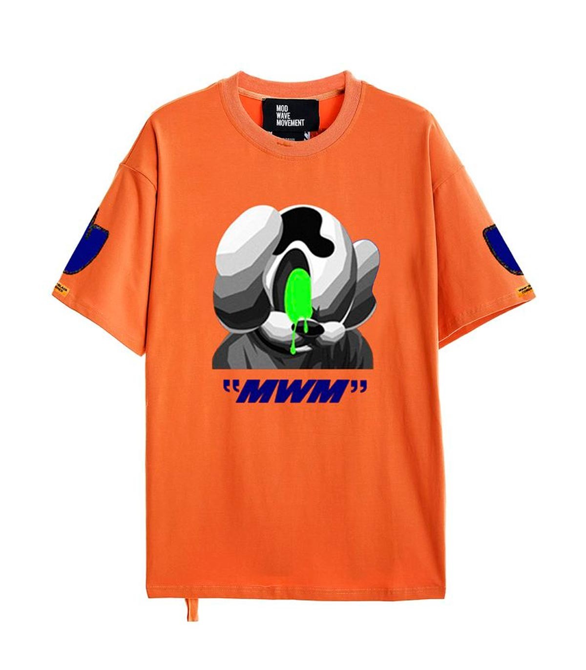 Mod Wave Movement - Camiseta Vanguards Dog Capsule T-S - Naranja