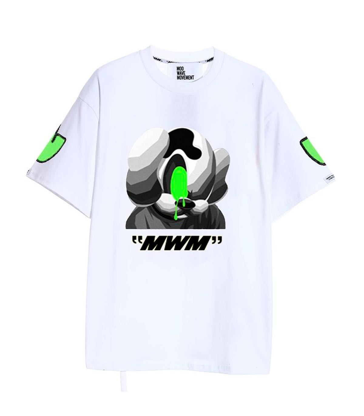 Mod Wave Movement - Camiseta Vanguards Dog Capsule T-S - Blanco