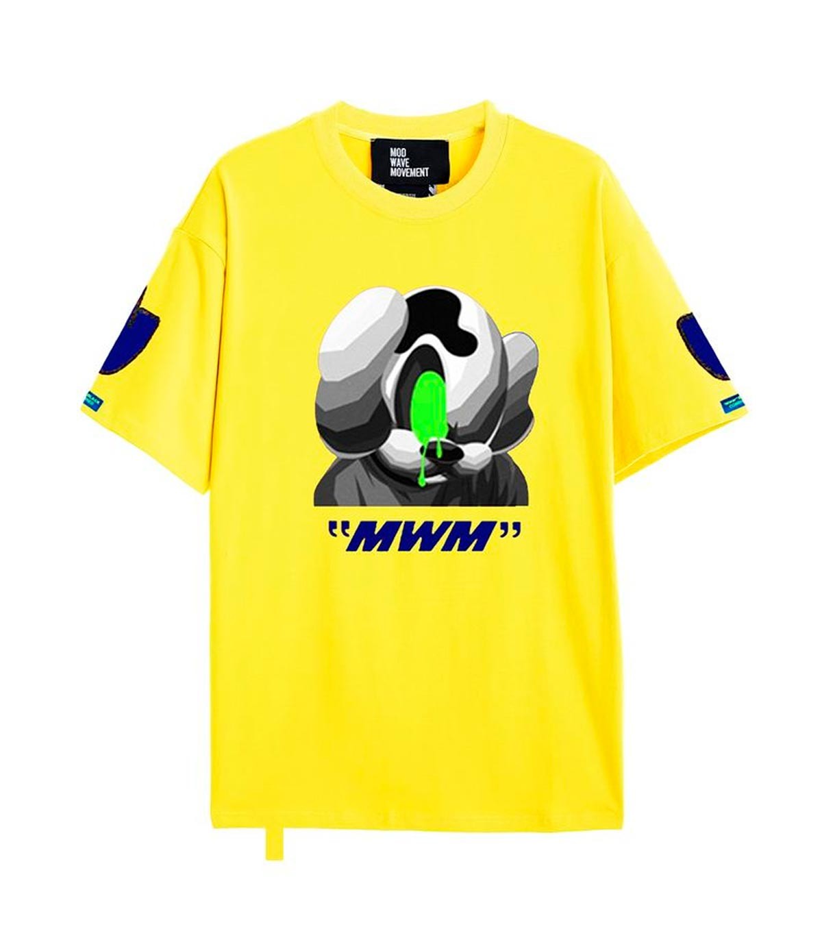Mod Wave Movement - Camiseta Vanguards Dog Capsule T-S - Amarillo