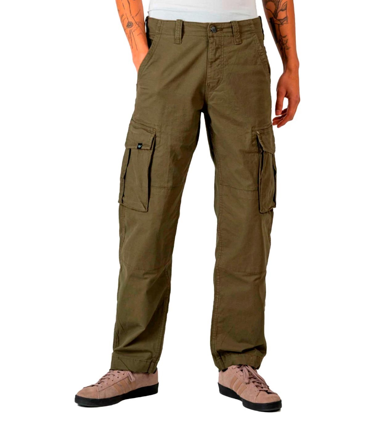 Reell - Pantalón Flex Cargo Lc - Verde