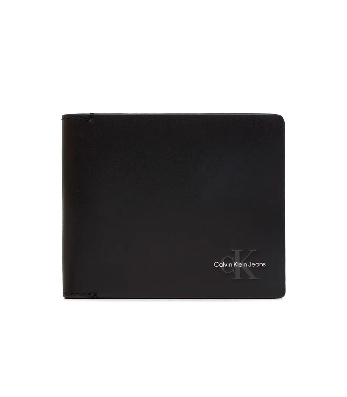 Calvin Klein - Cartera Monogram Soft Bifold - Negro