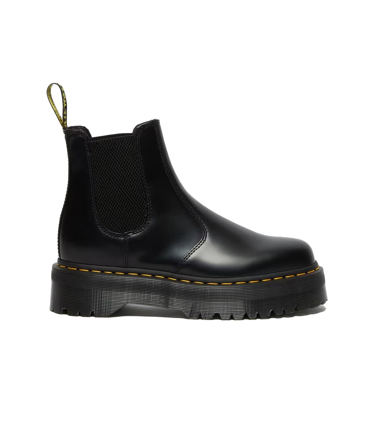 Dr. Martens - Botas Chelsea con Plataforma Quad Smooth