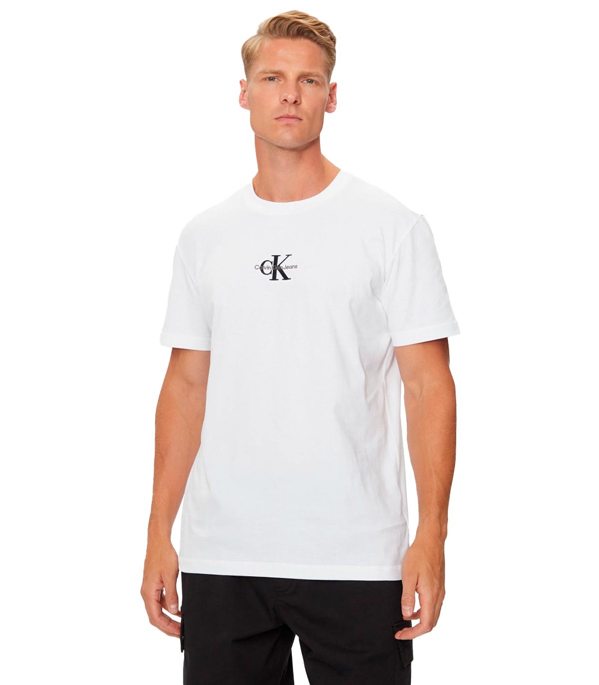 Calvin Klein - Camiseta Con Logo - Blanco
