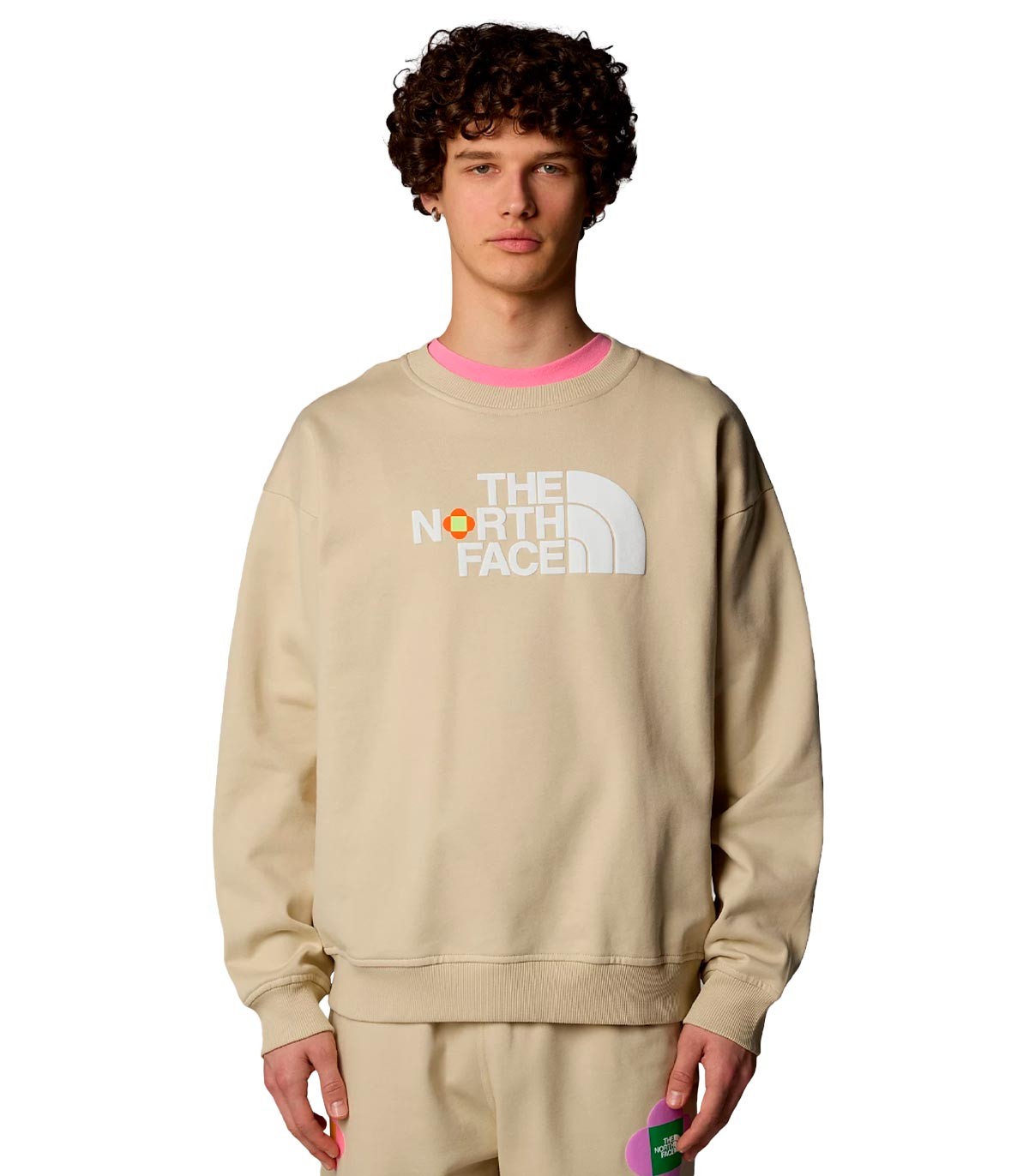 The North Face x Yinka Ilori - Sudadera Con Logo Estampado - Beige