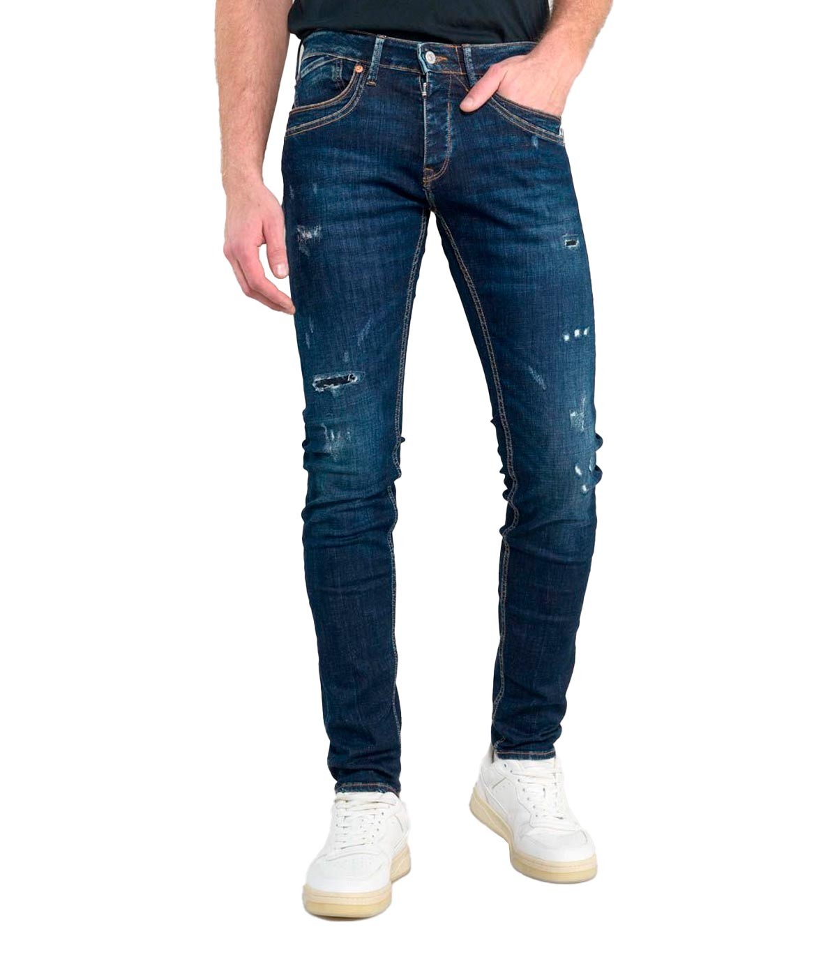 Le Temps Des Cerises - Pantalón Vaquero Tiago - Azul