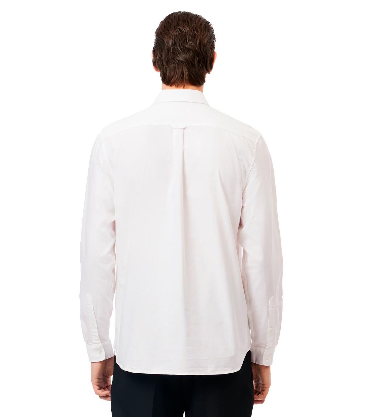 Lacoste - Camisa Lisa Con Logo