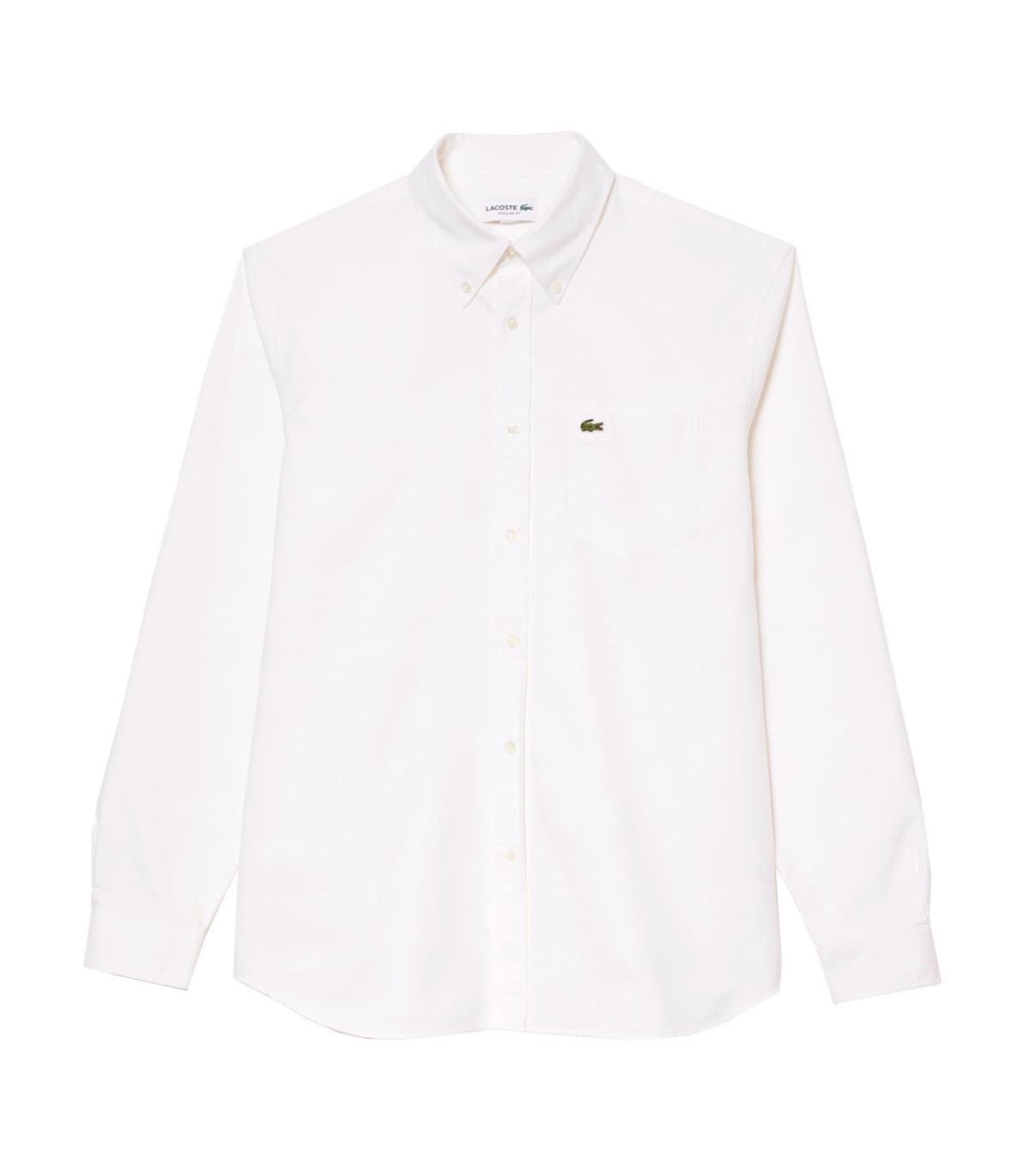 Lacoste - Camisa Lisa Con Logo