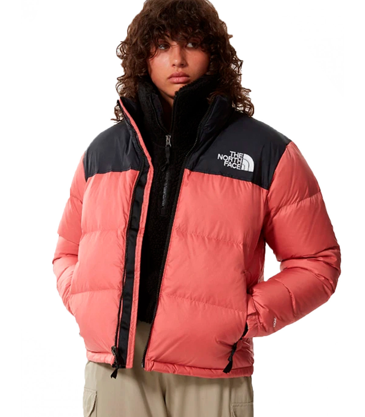 The North Face - Chaquetón Retro Nuptse - ROSA