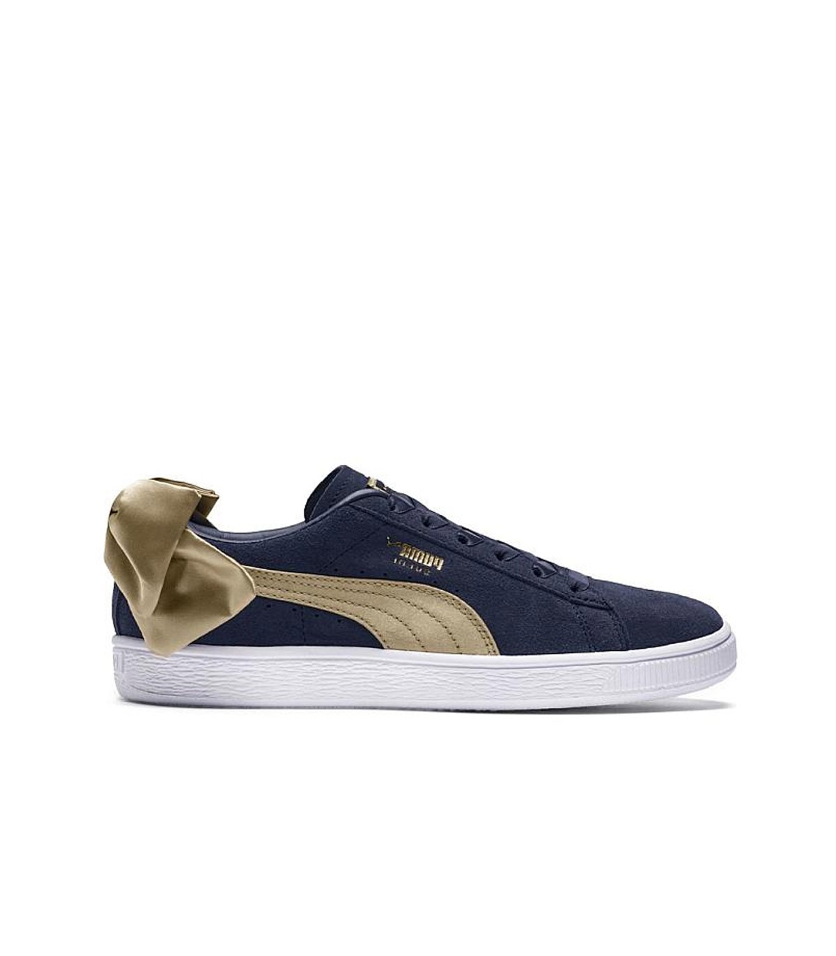 Puma - Zapatillas Suede Bow - MARINO