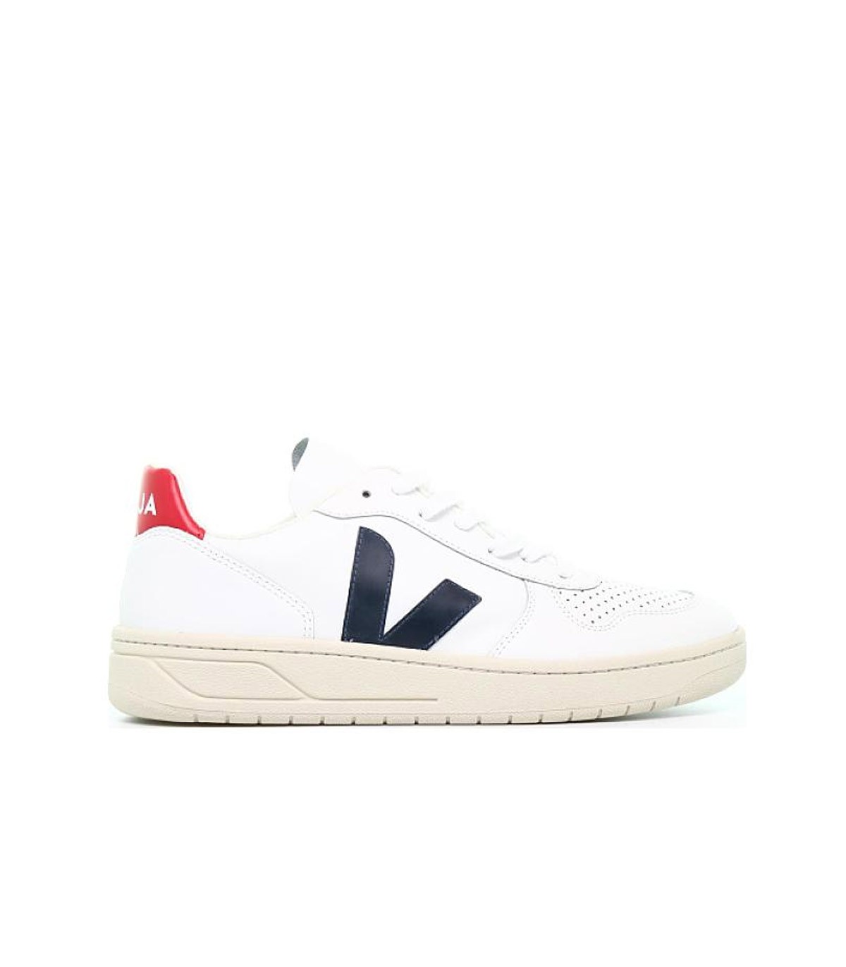 Veja - Zapatillas V-10 Leather - Blanco
