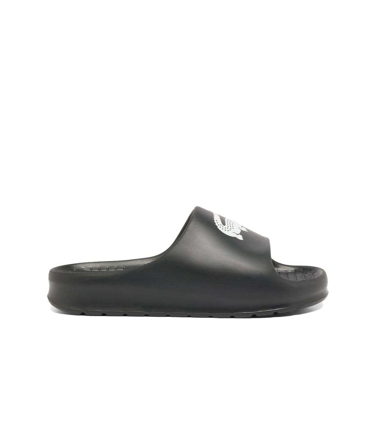 Lacoste - Chanclas Serve Slide 2.0 - Negro