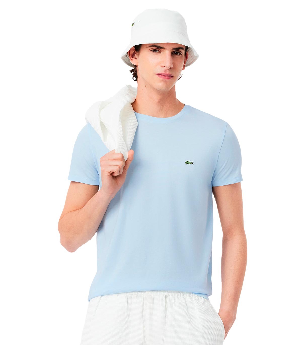 Lacoste - Camiseta Con Logo - AZUL
