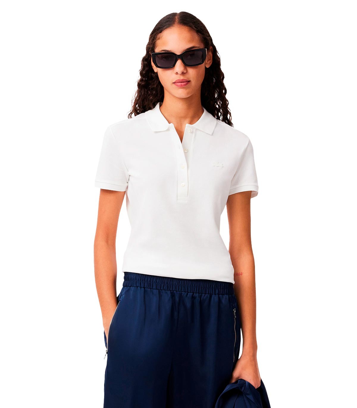 Lacoste - Polo Con Logo - BLANCO