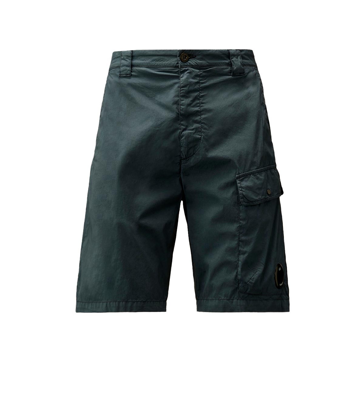 C.P. Company - Pantalón Corto 50 Fili Stretch Cargo - Azul