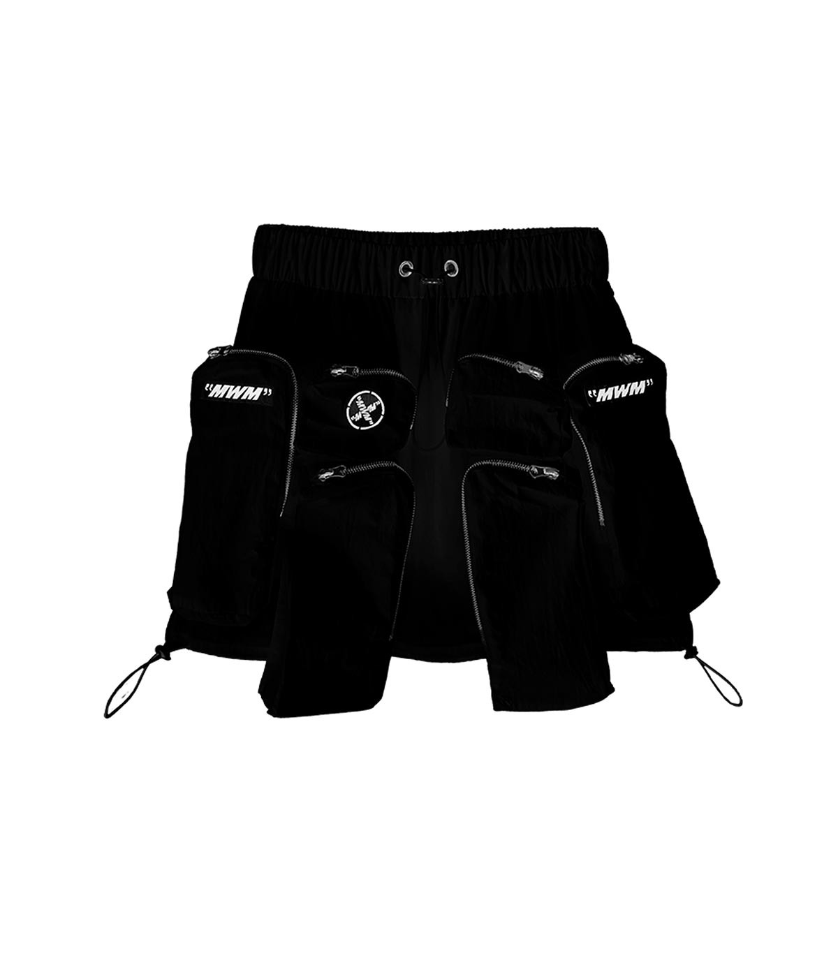 Mod Wave Movement - Falda Multi Pocket - NEGRO