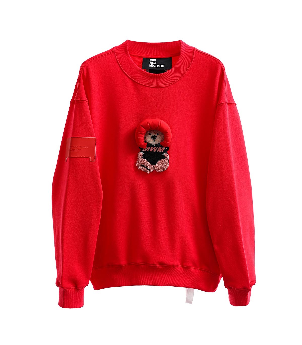 Mod Wave Movement - Sudadera Teddy - ROJO