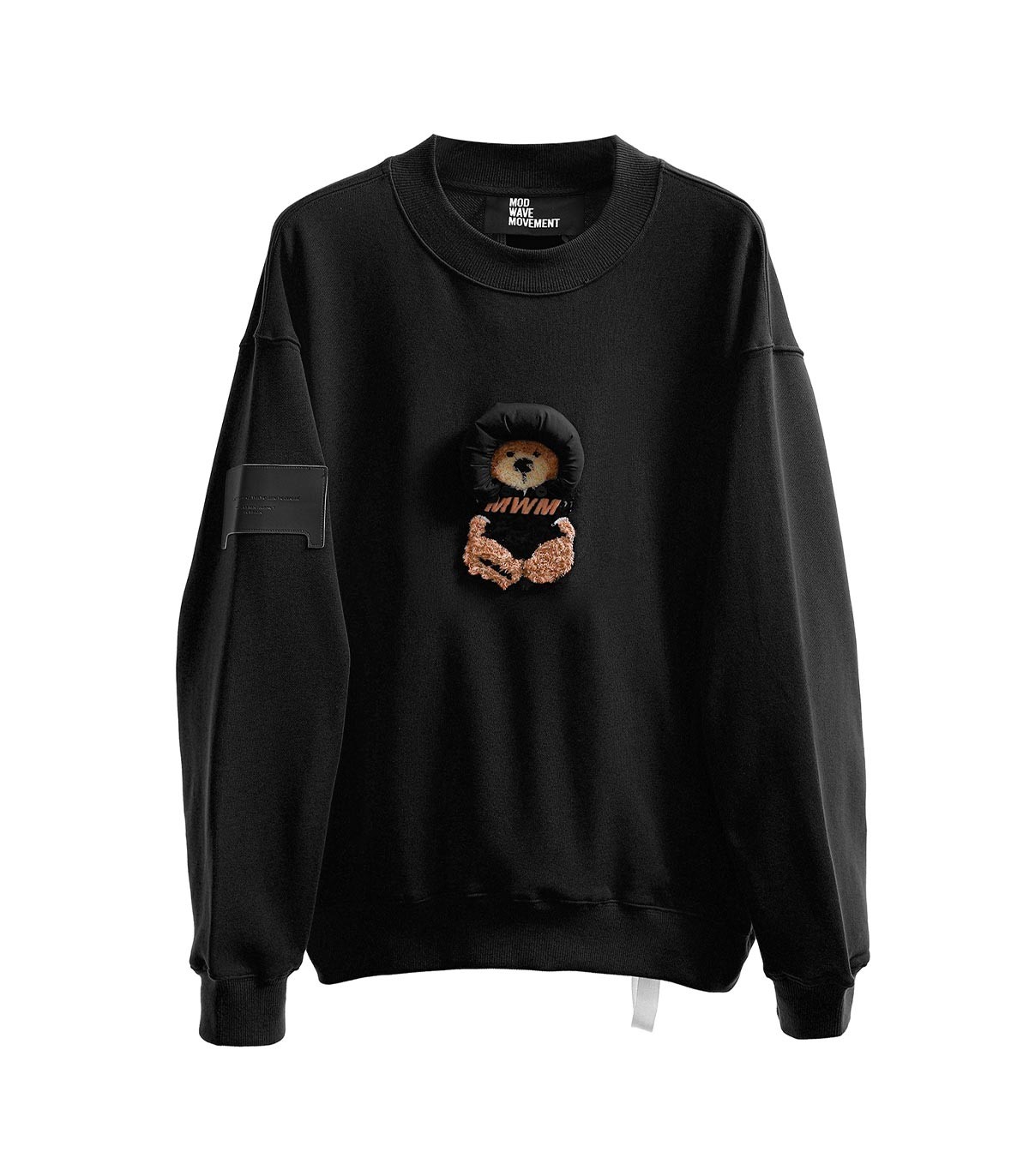Mod Wave Movement - Sudadera Teddy - NEGRO