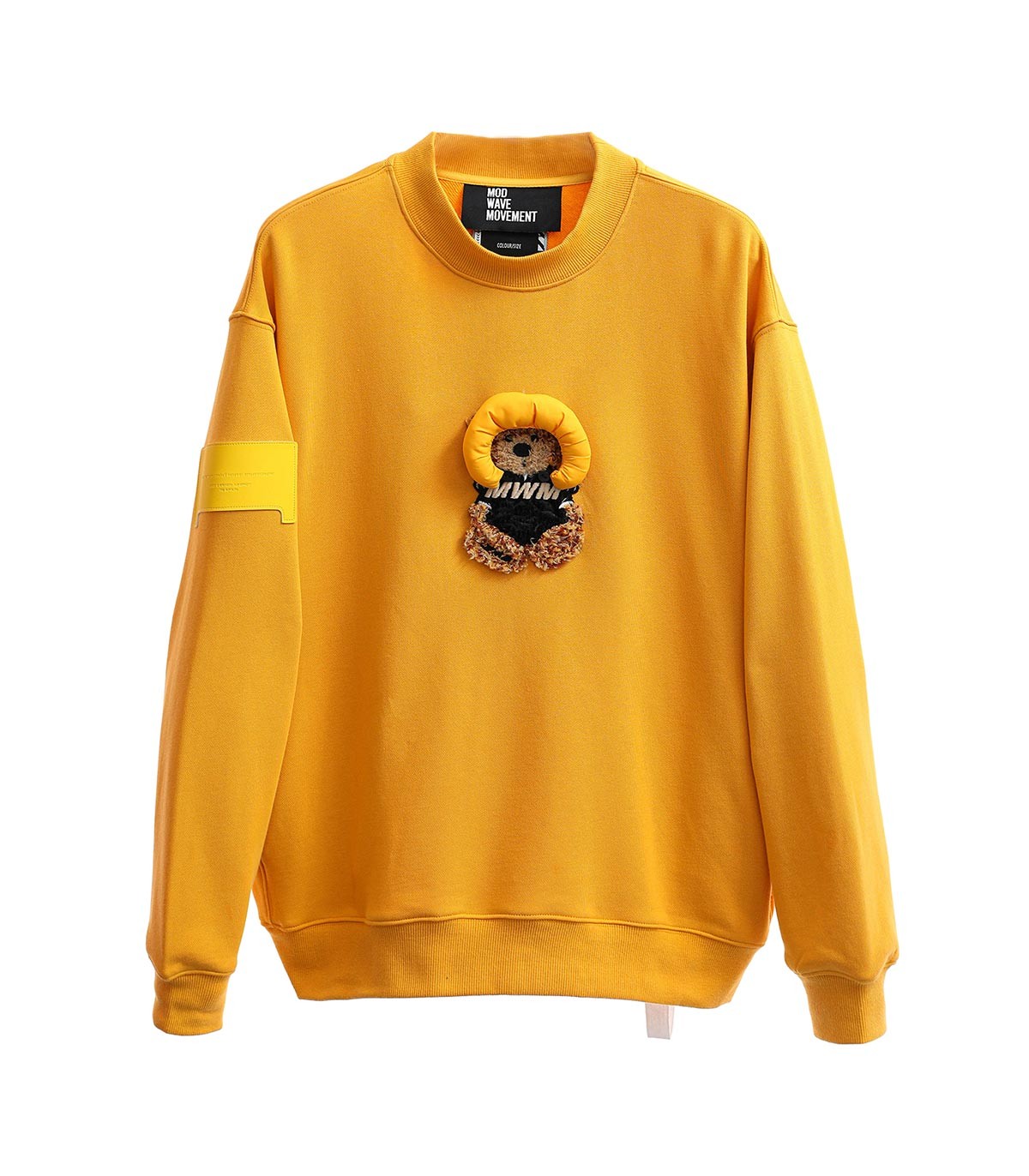 Mod Wave Movement - Sudadera Teddy - AMARILLO