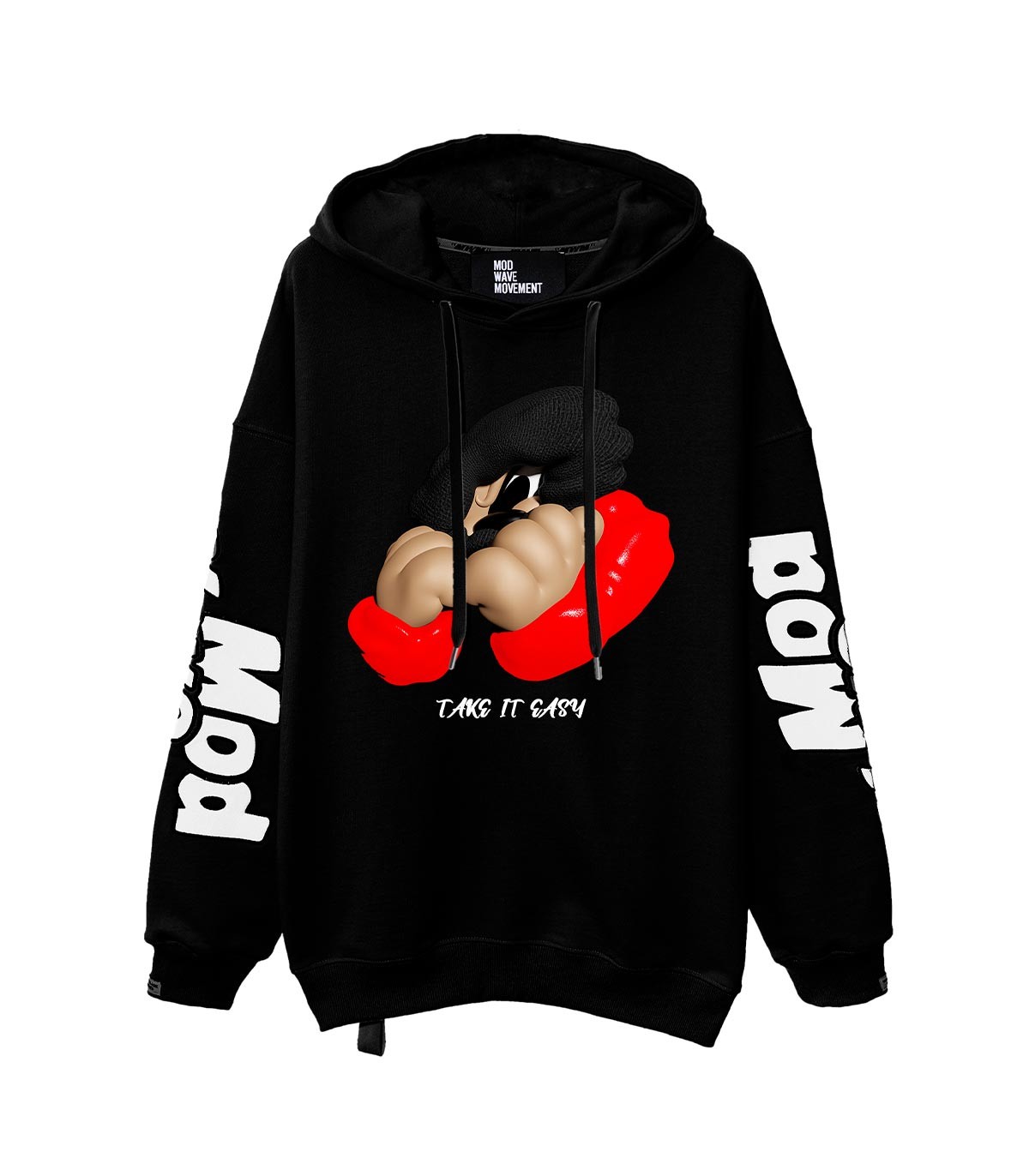 Mod Wave Movement - Sudadera Vanguard'S Dog - NEGRO
