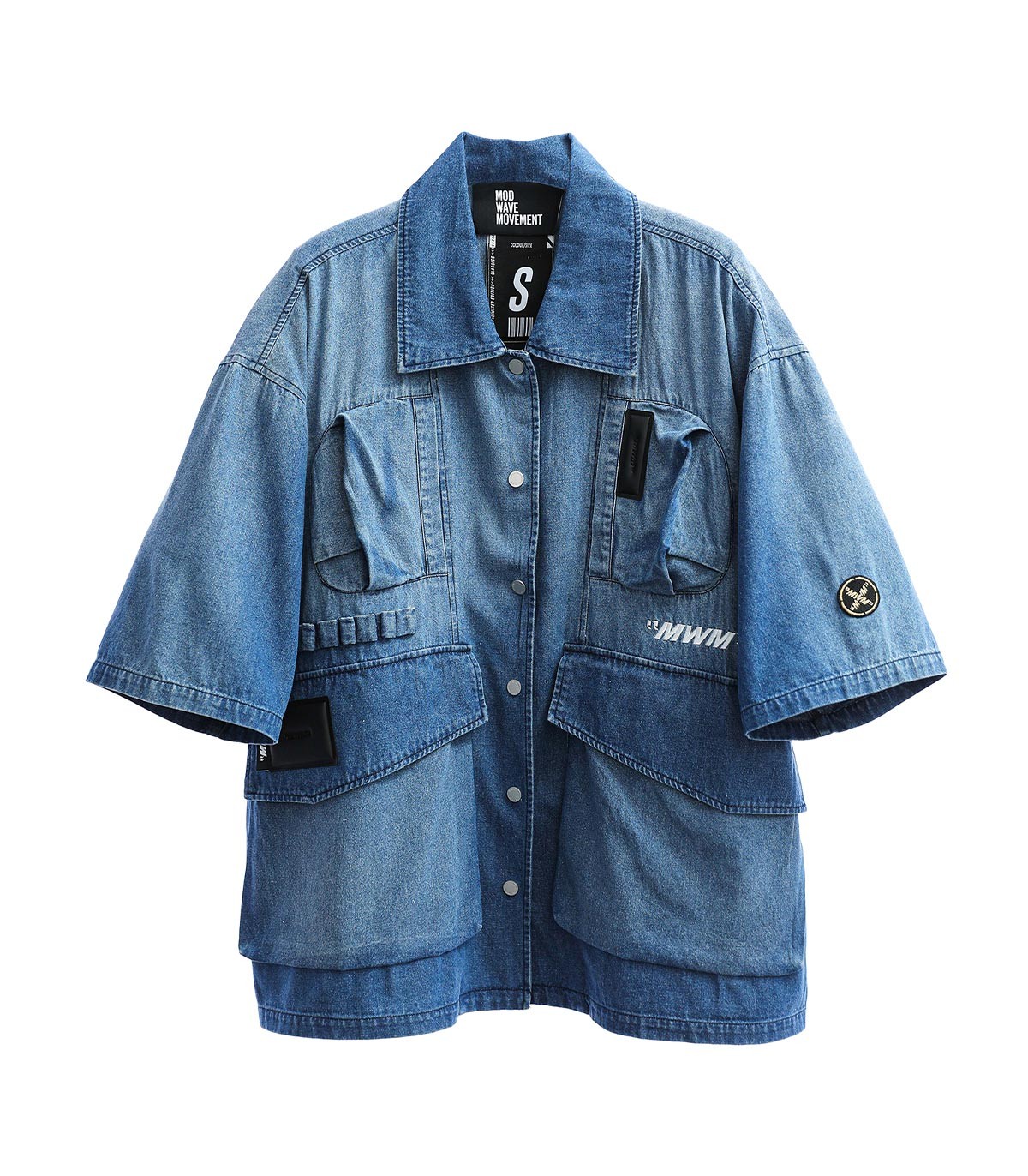 Mod Wave Movement - Camisa Wings - AZUL