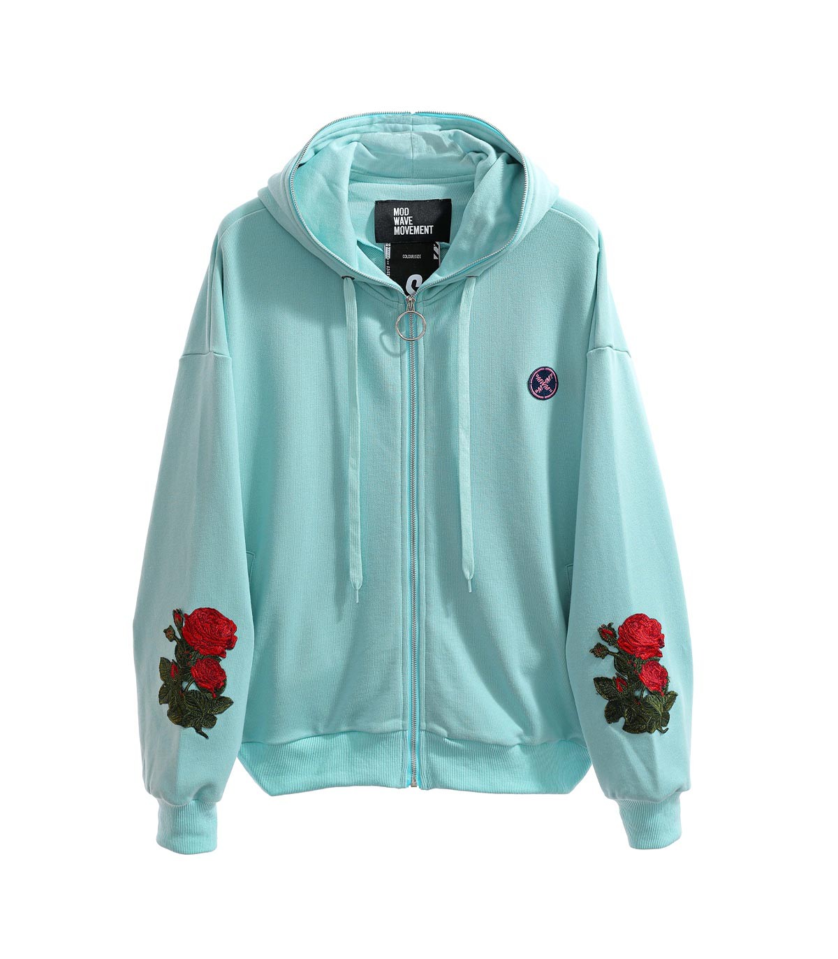 Mod Wave Movement - Chaqueta Rose & Wings - AZUL