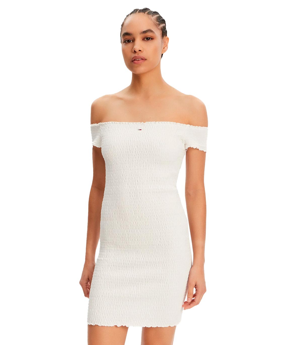Tommy Jeans - Vestido De Manga Baja Con Logo