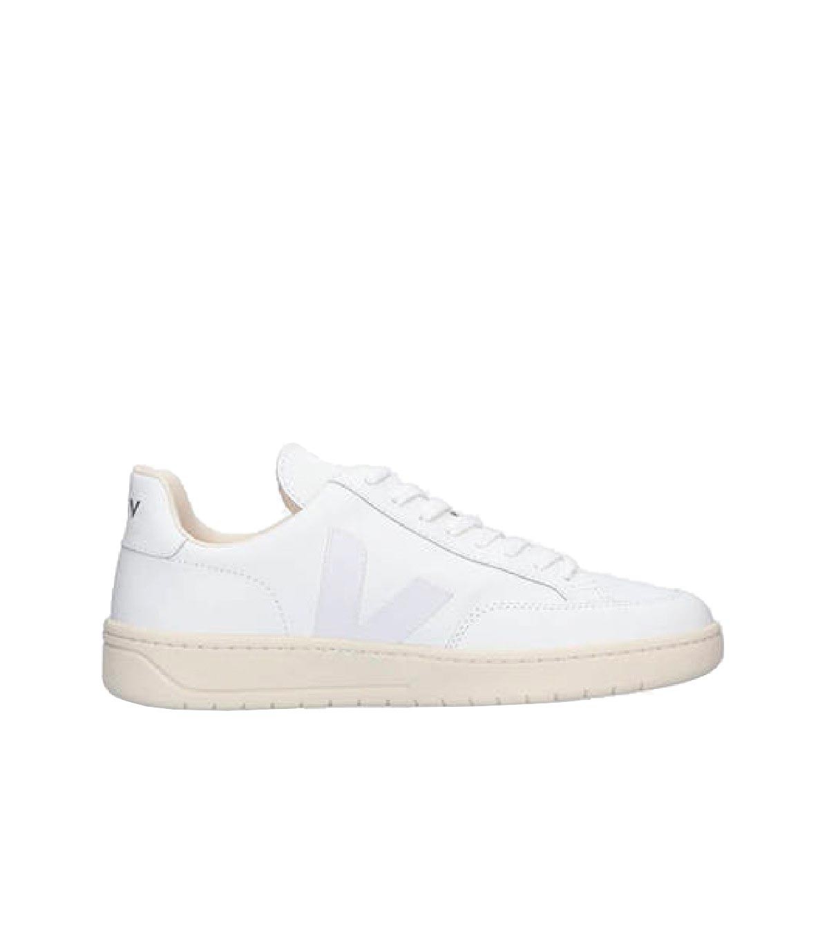 VEJA - Zapatillas V-12 Leather - Blanco