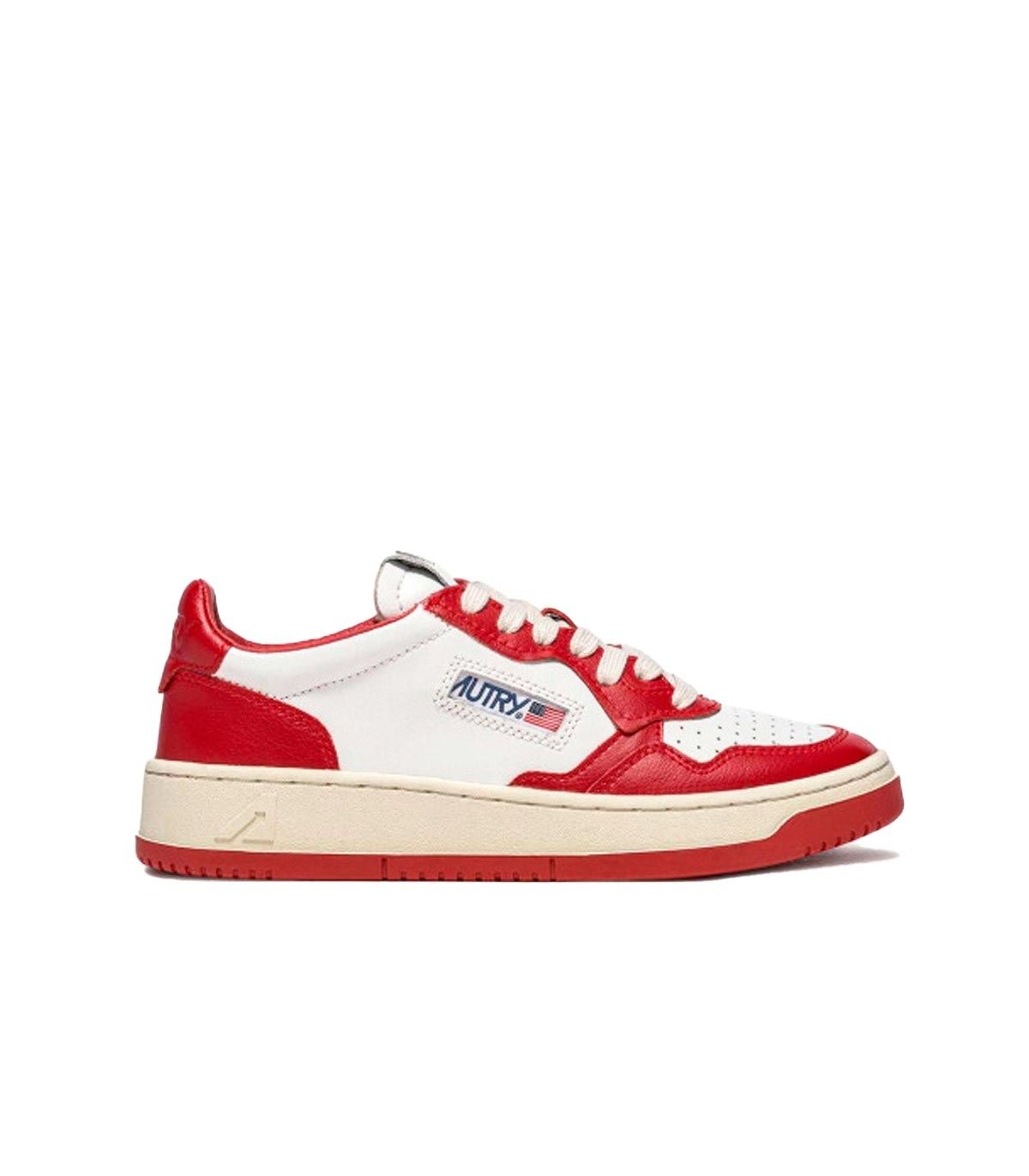 Autry - Zapatillas 01 Medalist Low - ROJO