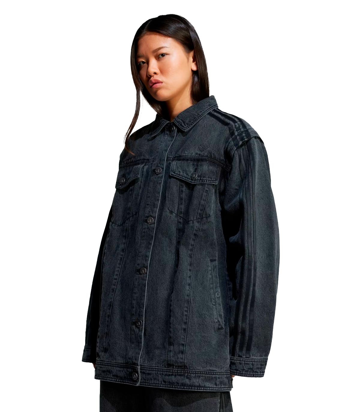 Adidas - Chaqueta Vaquera Adilenium - NEGRO