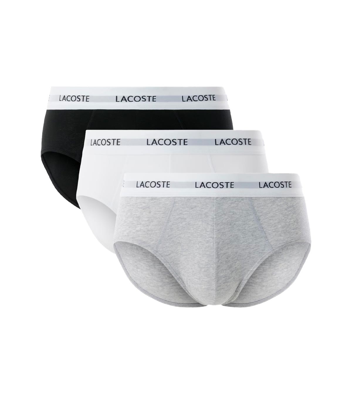 Lacoste -Pack De Calzoncillos Con Logo - MULTICOLOR