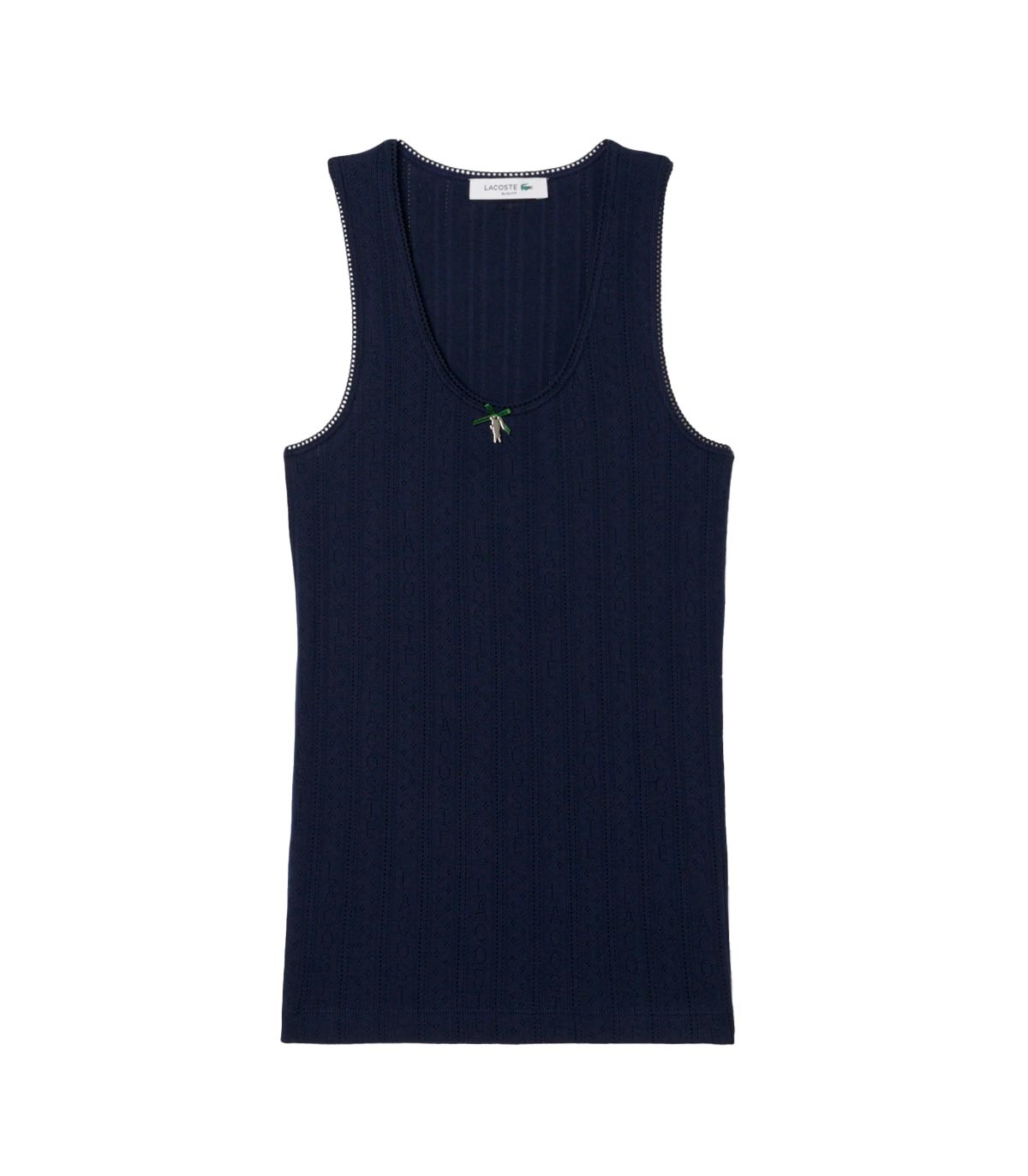 Lacoste - Camiseta De Tirantes De Corte Ajustado - MARINO