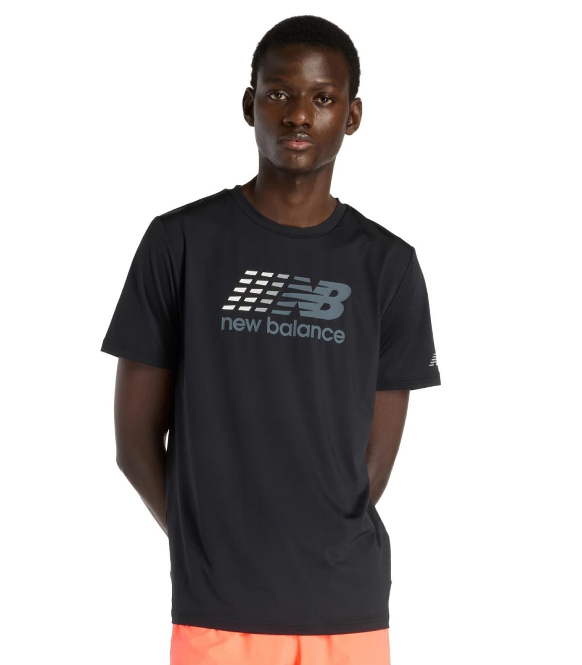 New Balance - Camiseta Performance - NEGRO
