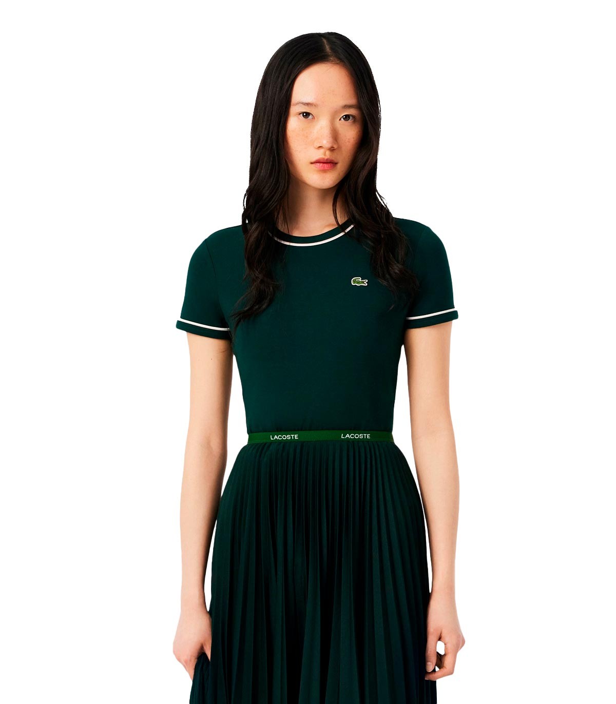 Lacoste - Camiseta Con Logo - VERDE