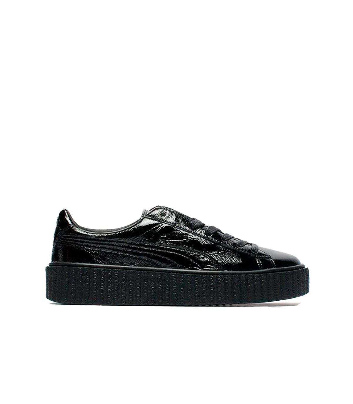 Puma - Zapatillas Creeper Wrinkled Patent - BLACK