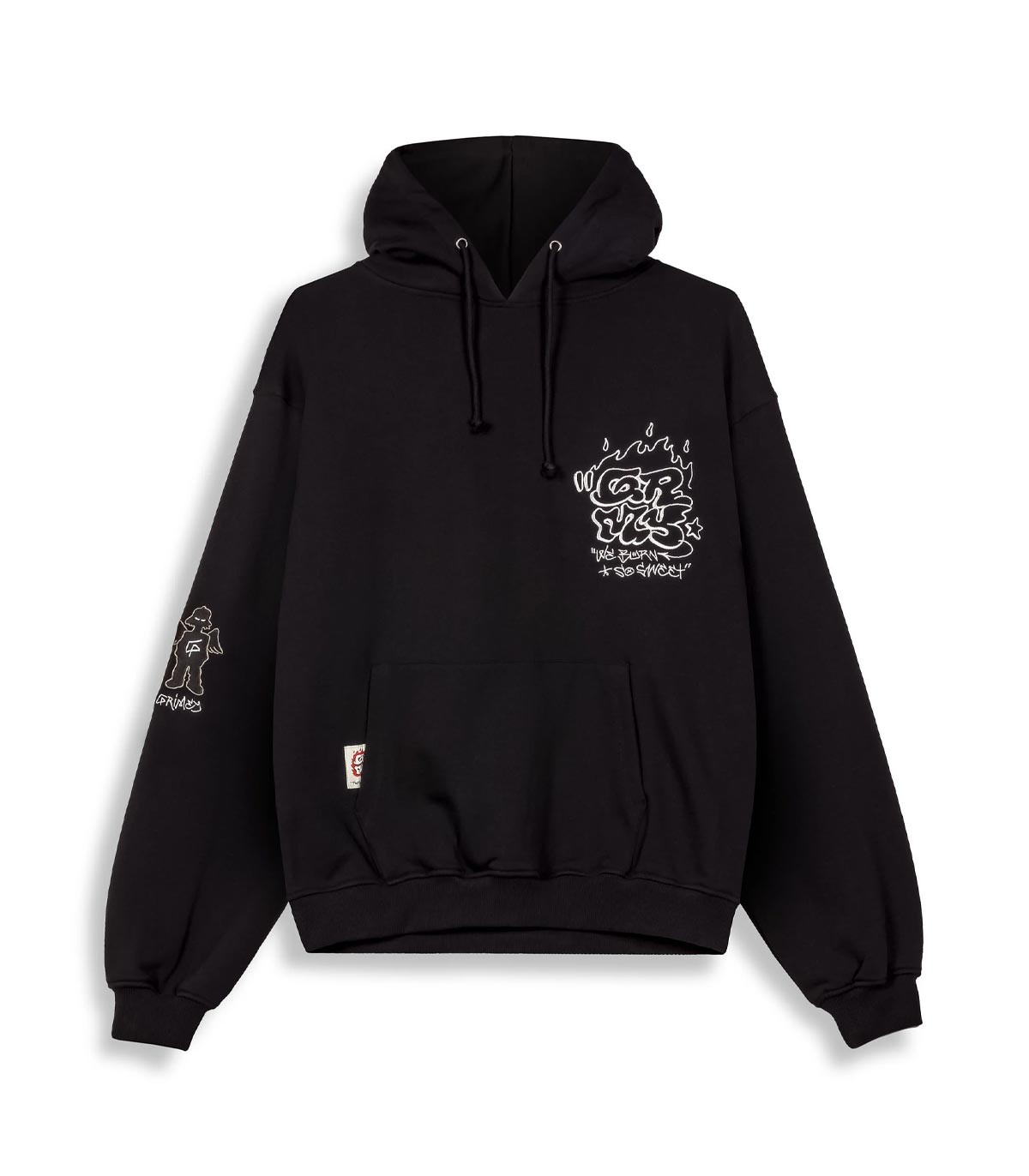 Grimey - Sudadera Boxy The Shelter - NEGRO