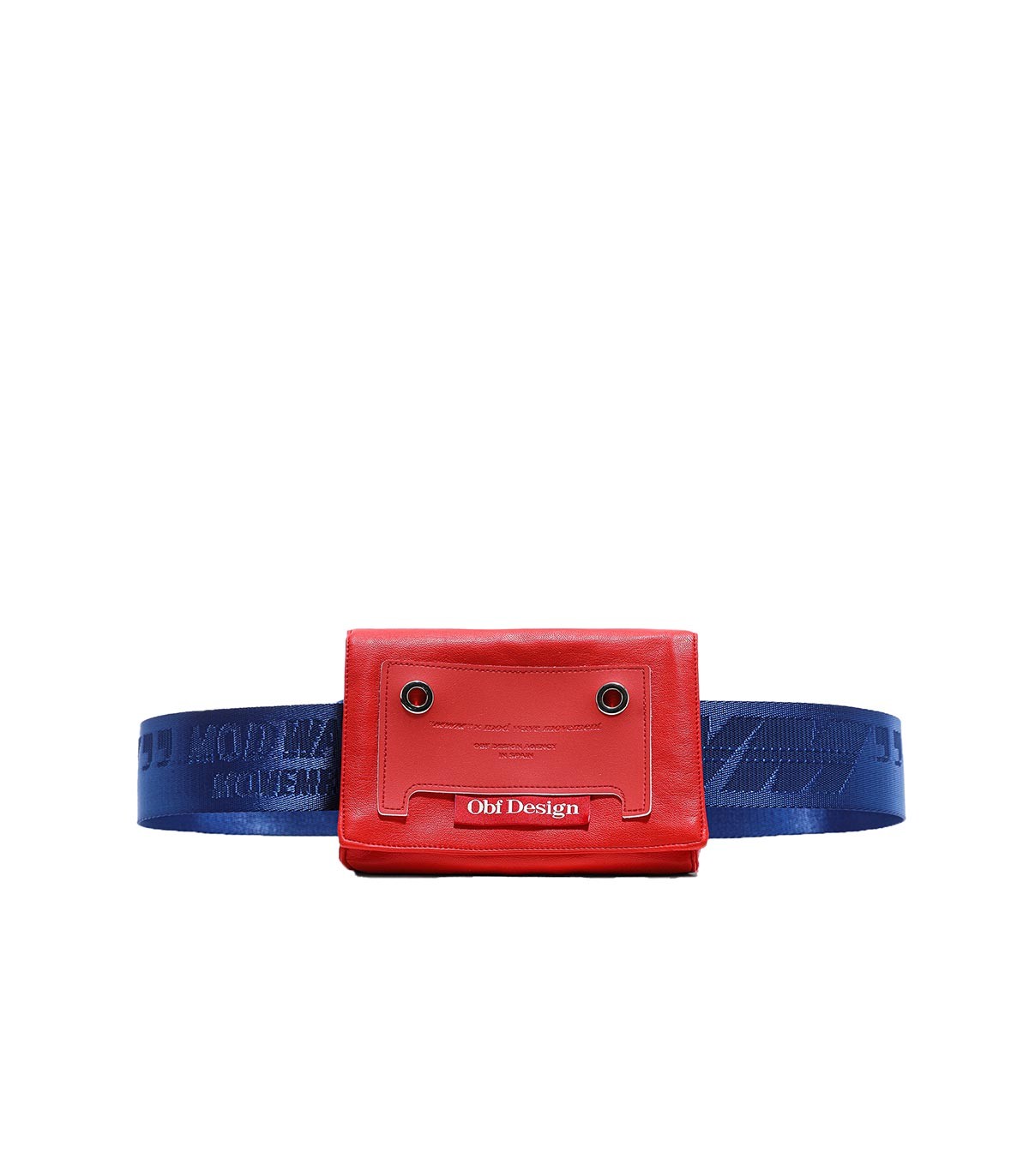 Mod Wave Movement - Cinturón con Riñonera - ROJO