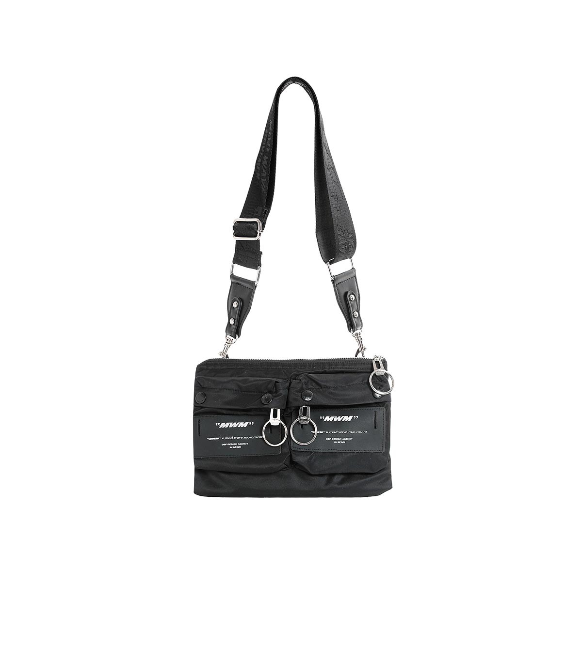 Mod Wave Movement - Bolso Black Capsule - NEGRO