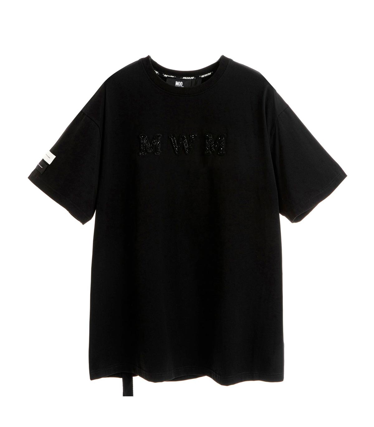 Mod Wave Movement - Camiseta Black Capsule - NEGRO