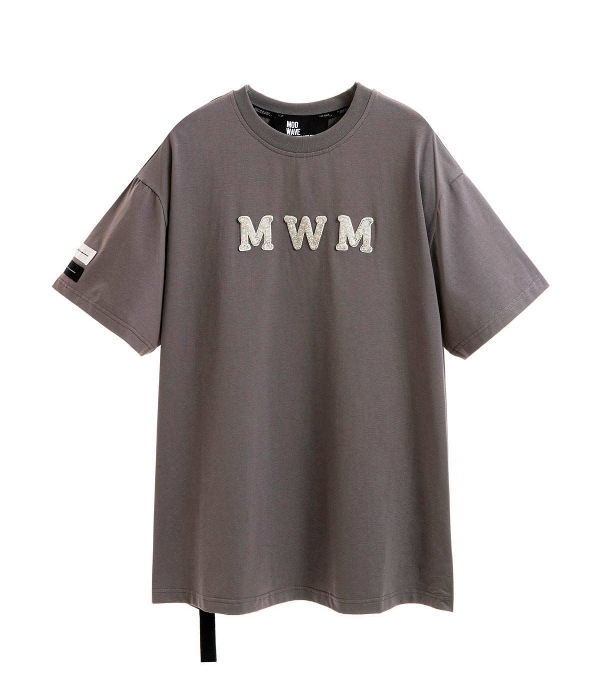 Mod Wave Movement - Camiseta Black Capsule - GRIS