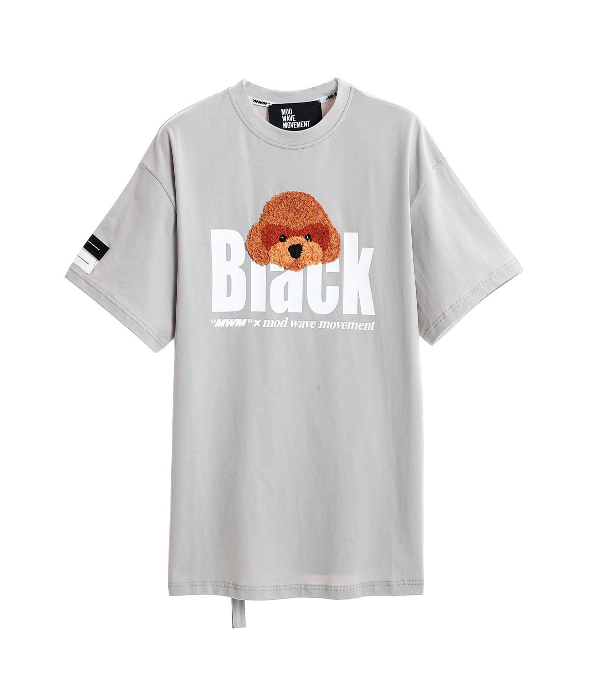 Mod Wave Movement - Camiseta Teddy Capsule - GRIS