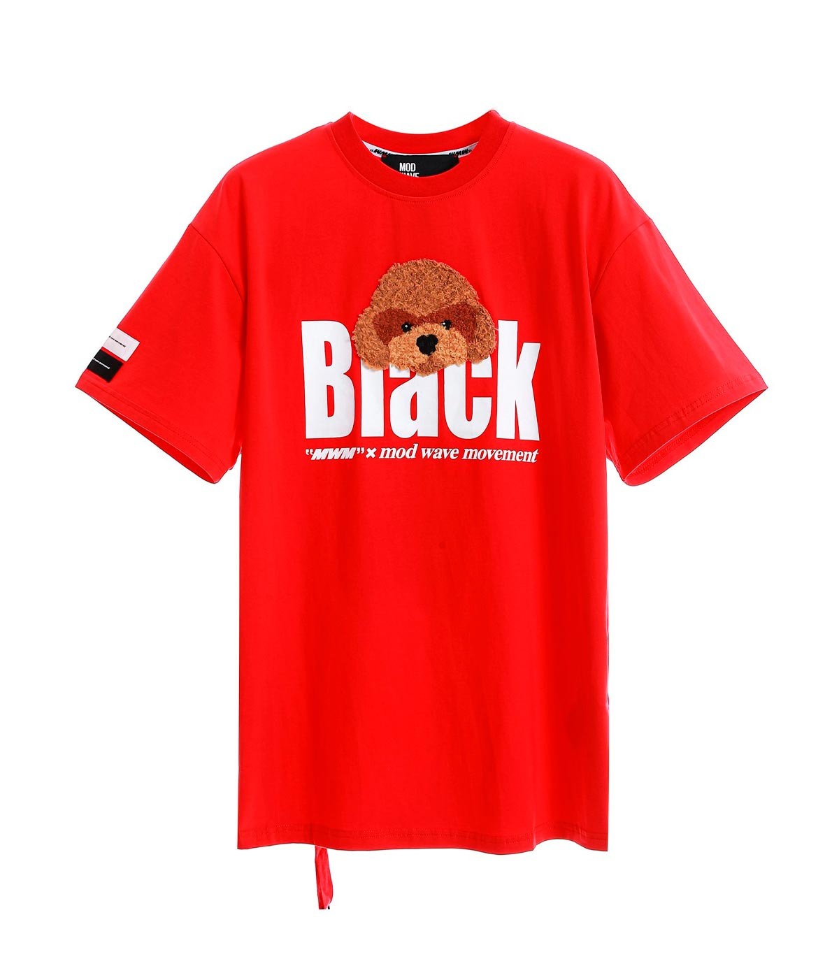 Mod Wave Movement - Camiseta Teddy Capsule - ROJO