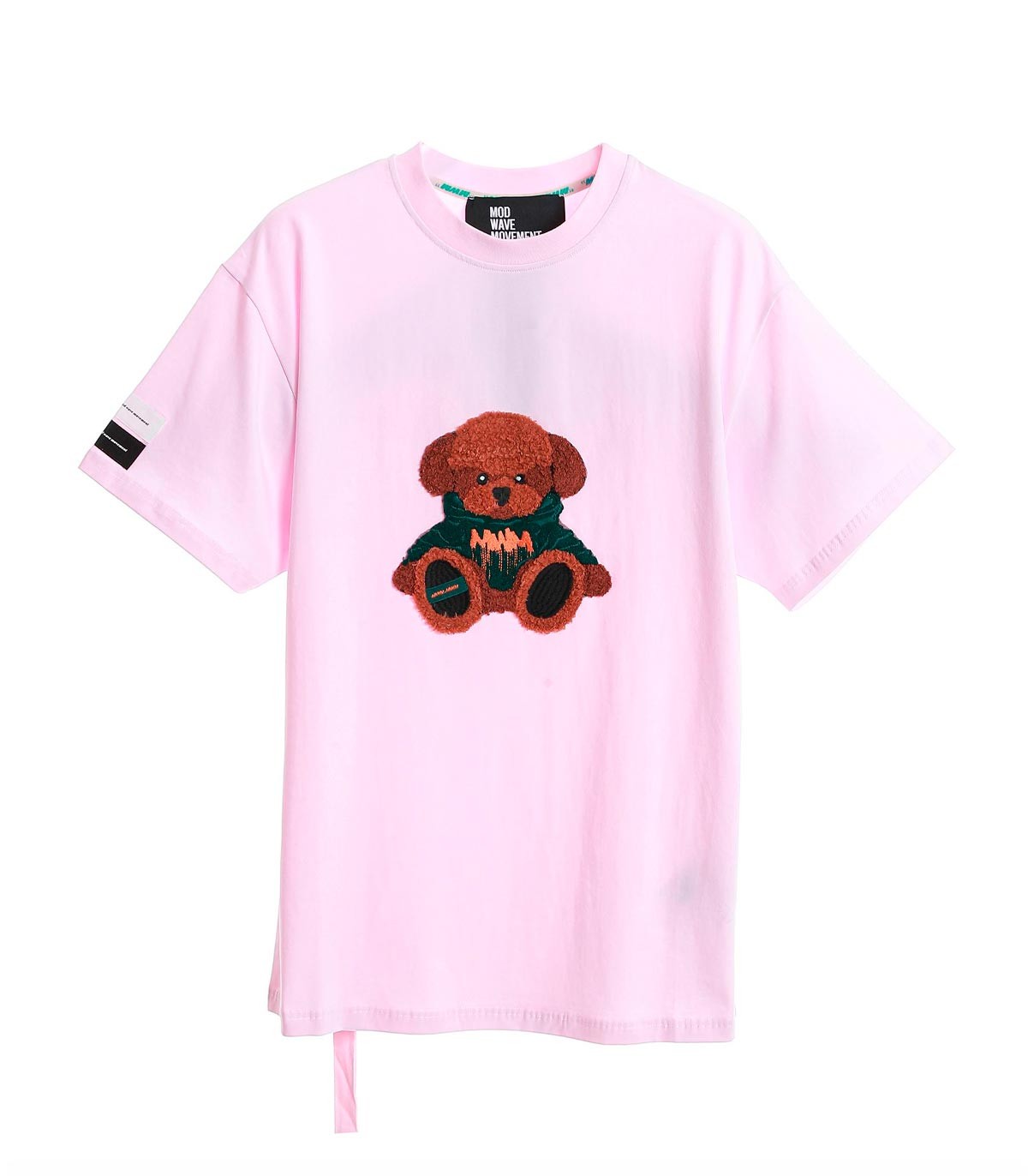Mod Wave Movement - Camiseta Teddy Capsule - ROSA
