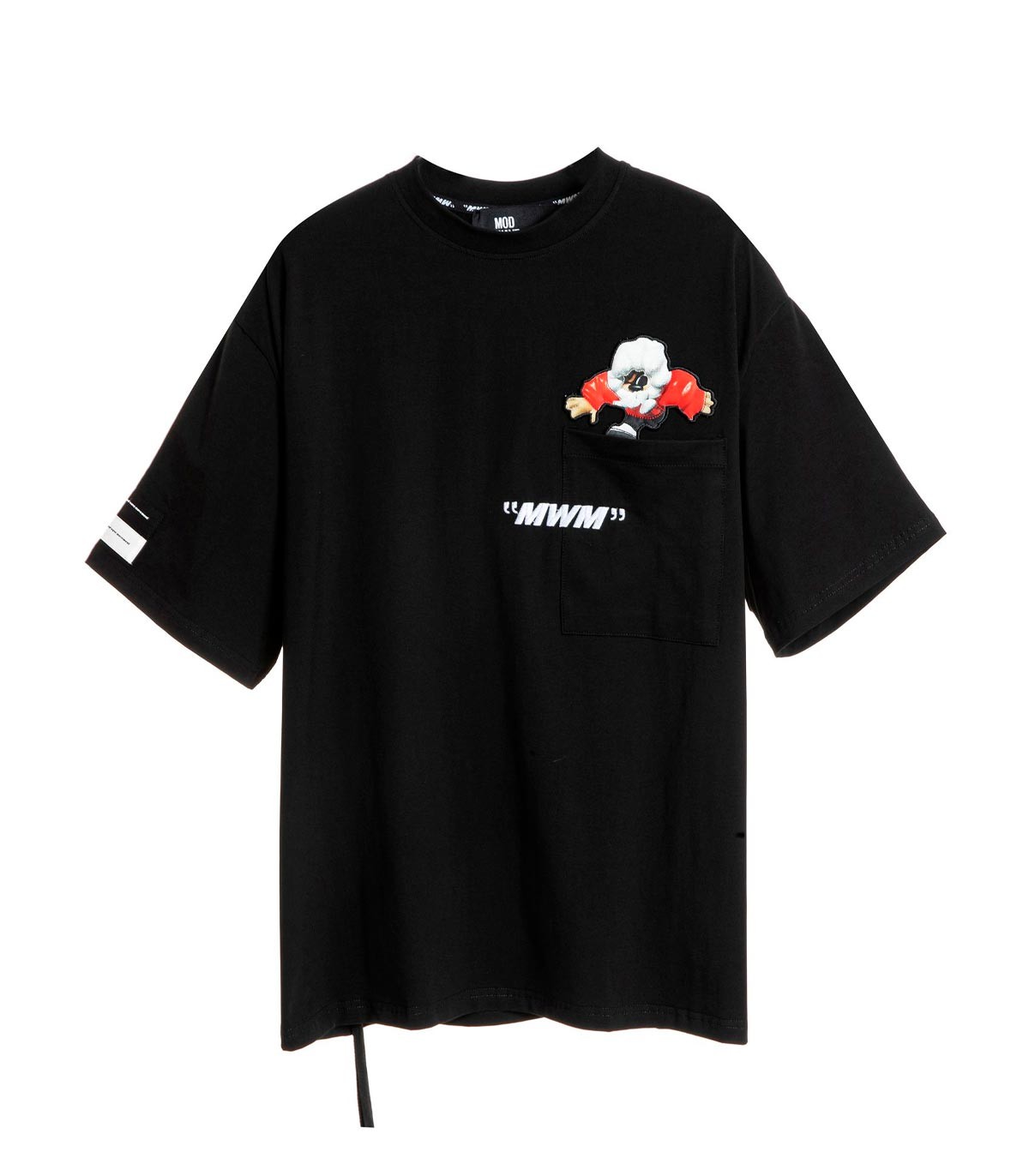 Mod Wave Movement - Camiseta Vanguards Dog Capsule - NEGRO