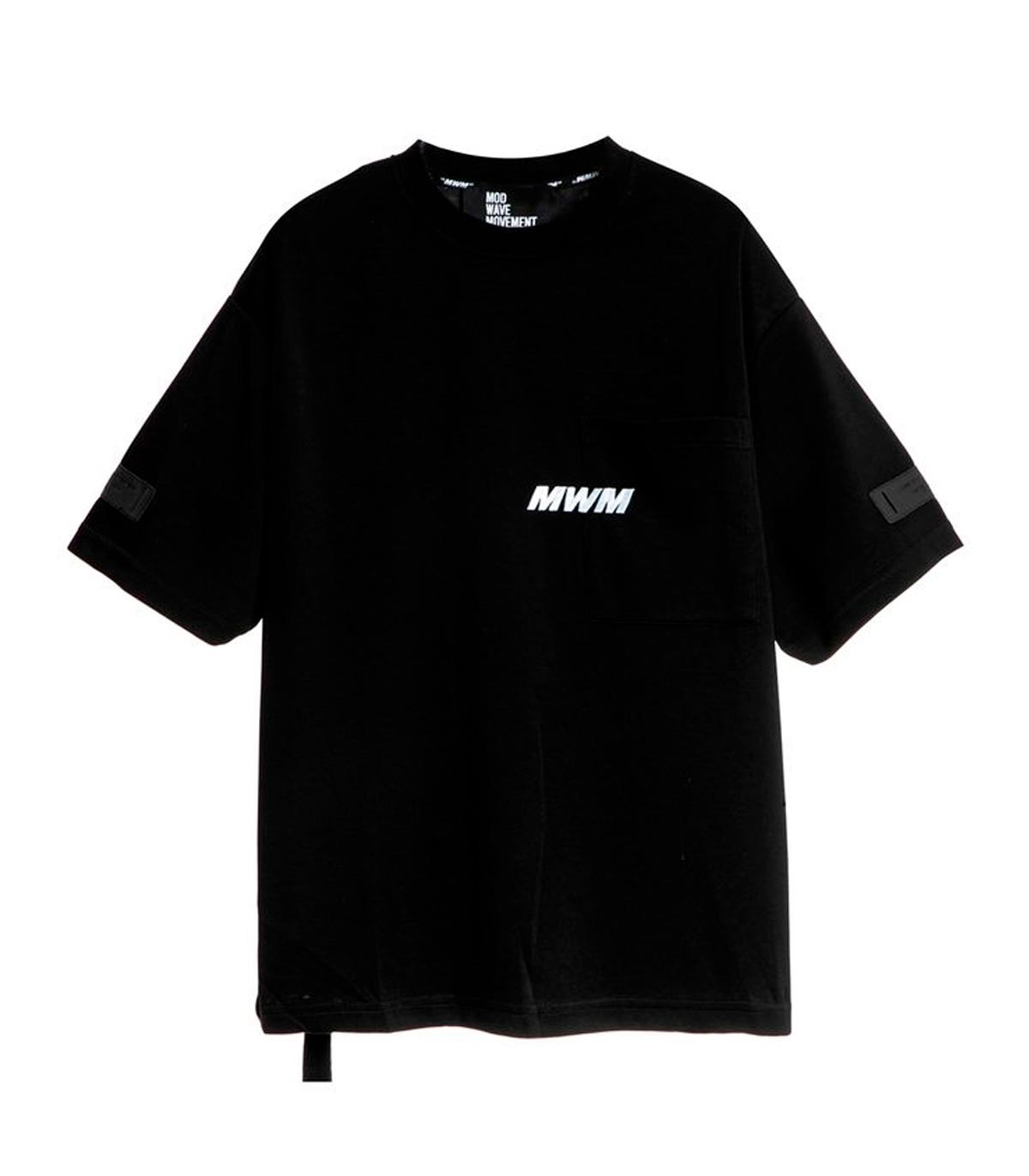 Mod Wave Movement - Camiseta Black Capsule - NEGRO